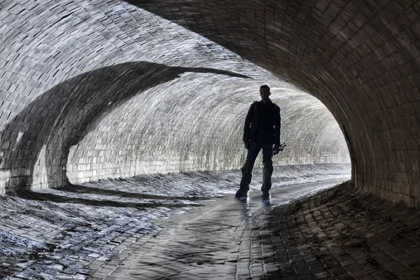 Río subterráneo en Europa — Foto de Stock