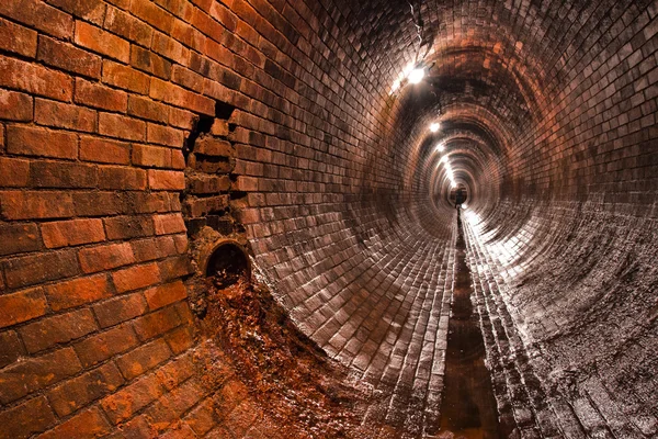 Underground river in Europe — Stock Photo, Image