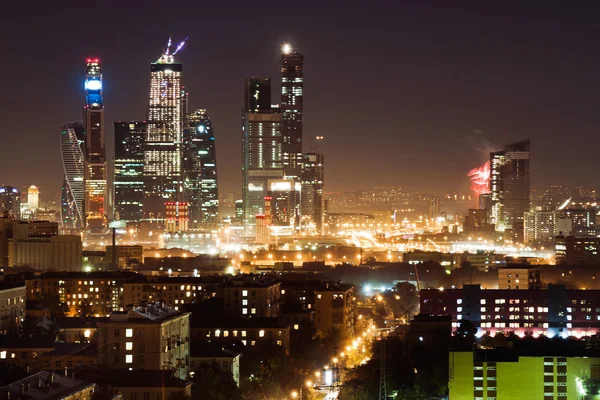 Moskova, gece şehir