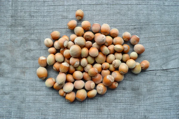 Hazelnuts closeup — Stock Photo, Image