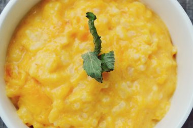 Doğal, sağlıklı, organik kabak püresi