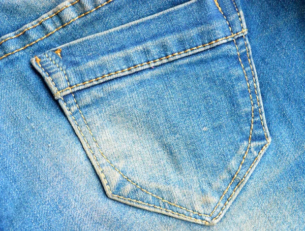 Textura de vaqueros azules pocket.jeans —  Fotos de Stock