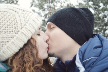 Birbirine aşık çift