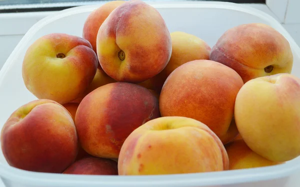 Delicious peaches — Stock Photo, Image