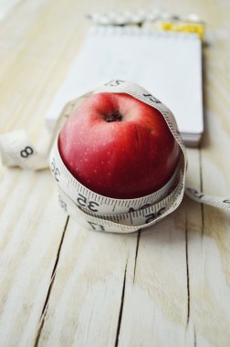 Kilo kaybı, sağlık ve sağlıklı yaşam konsepti