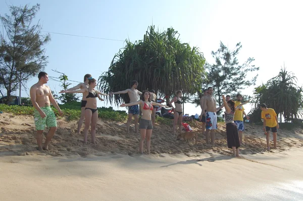 Surfers op Goofy Surf Camp — Stockfoto