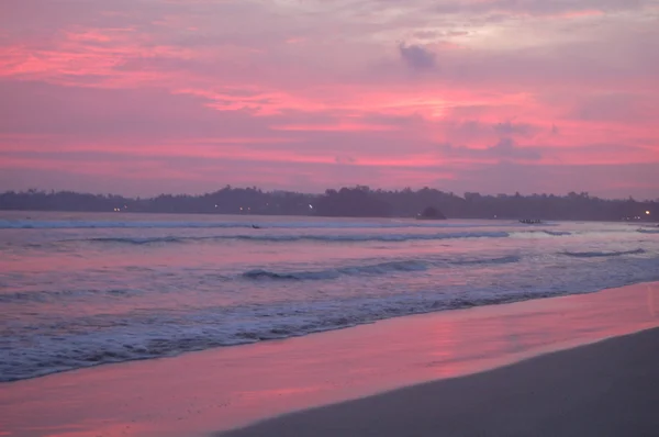 Puesta de sol en la playa —  Fotos de Stock