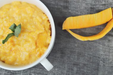 Kasede balkabağı çorbası