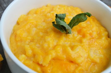 Kasede balkabağı çorbası