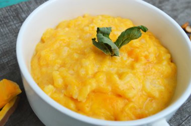 Kasede balkabağı çorbası