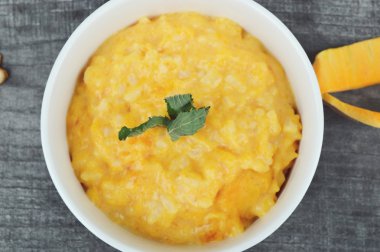 Kasede balkabağı çorbası