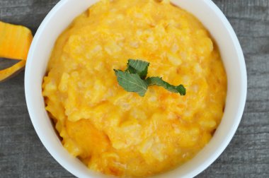 Kasede balkabağı çorbası