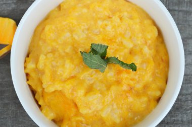 Kasede balkabağı çorbası