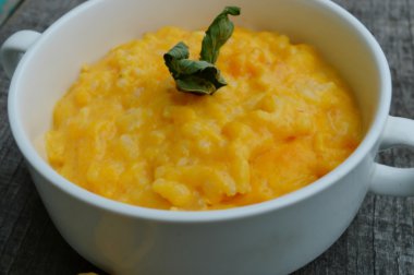 Organik kabak püresi