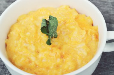 Kasede balkabağı çorbası