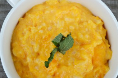 Kasede balkabağı çorbası