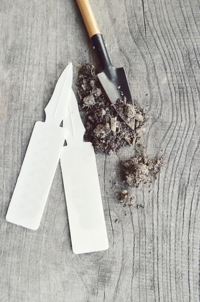 Small shovel for planting — Stock Photo, Image