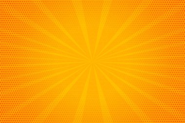 Sarı arkaplan komik yakınlaştırması