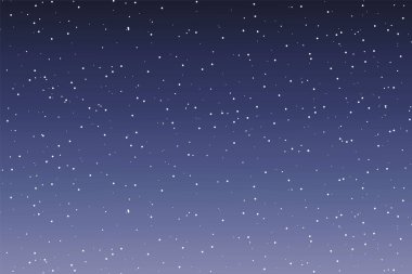 Stars on a night sky background