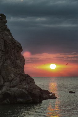 Crimean coast Before the storm
