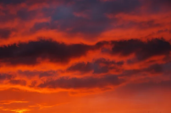 붉은 하늘 — 스톡 사진