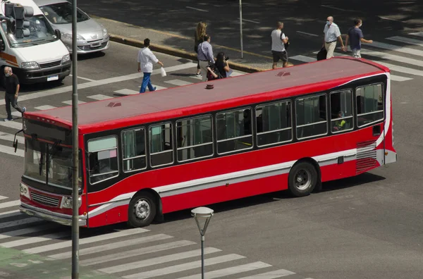 Angolo Della Città Buenos Aires Con Numero Telefono Persone Che Fotografia Stock