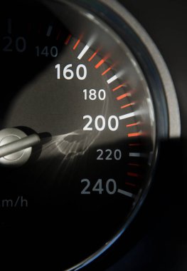 araba kilometre sayacı, yüksek hız van odometresi