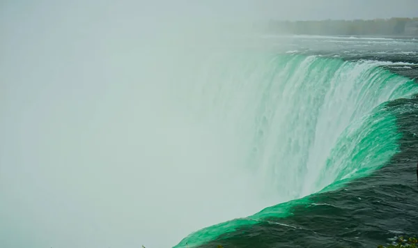 Niagara Falls Water Fog Create Sense Mystery One Three Largest — Stockfoto