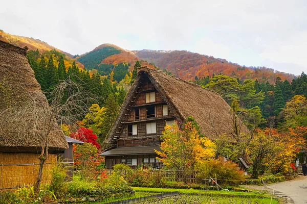 Gthe Zukuri Halk Köyü, Estetik Peri Masalı Dünyası, Retro Dönem Duyusu. UNESCO 'nun Dünya Mirası Alanlarından biri olan Tarihi Köyler. Nagoya, Japonya.