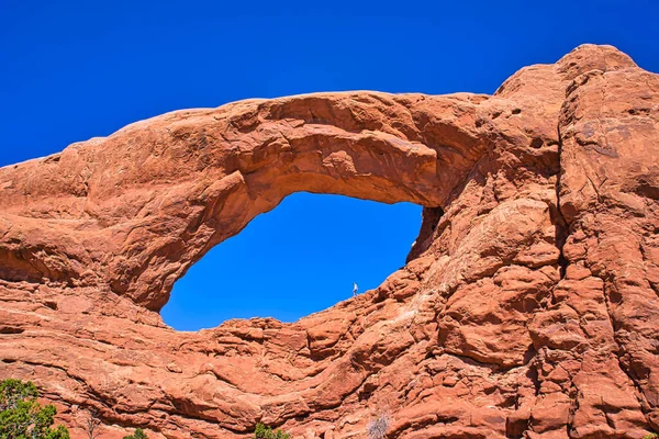 Mehr Als 000 Natürliche Sandsteinbögen Befinden Sich Arches Nationalpark Die — Stockfoto