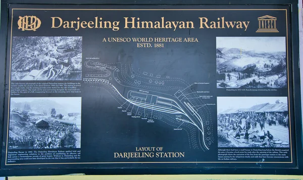 Darjeeling Bengala Ocidental Índia Novembro 2019 Darjeeling Himalaia Railway Dos — Fotografia de Stock