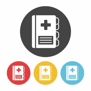 sembol siyah simgesi düz tasarım