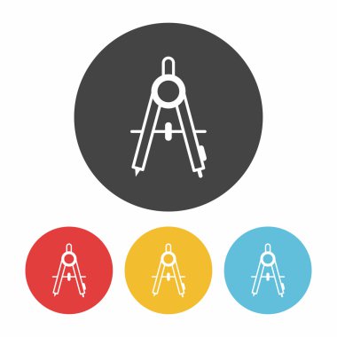 sembol siyah simgesi düz tasarım