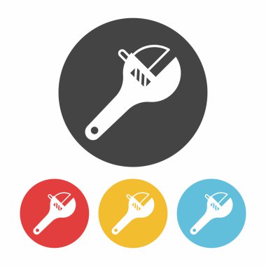 sembol siyah simgesi düz tasarım