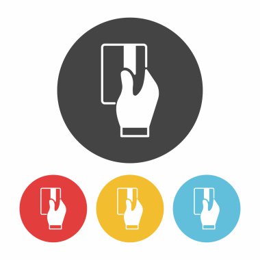  siyah simgesi düz tasarım