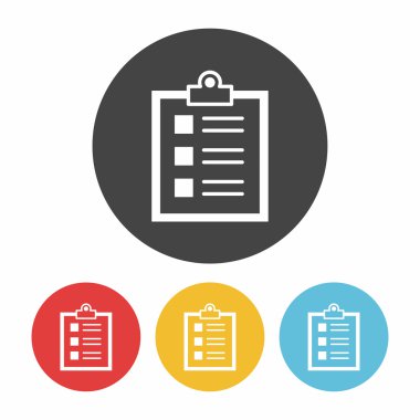 Office dosyaları simge vektör çizim