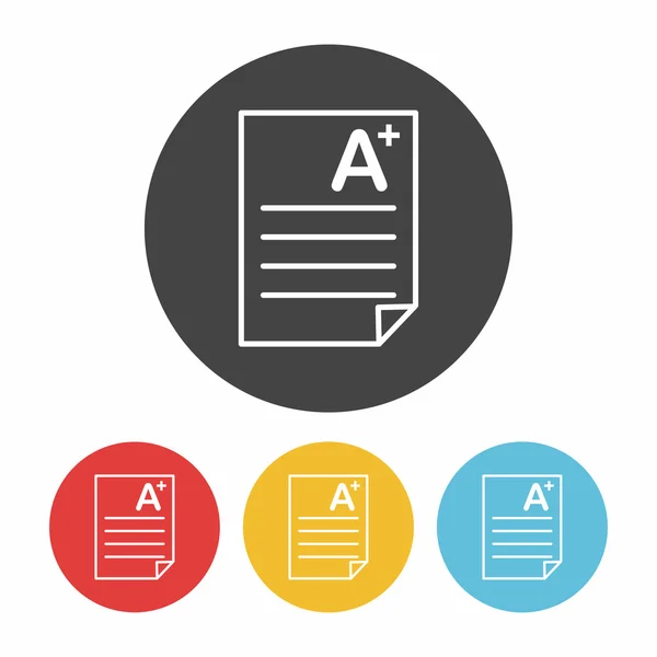 Symbool Zwart Pictogram Plat Ontwerp — Stockvector