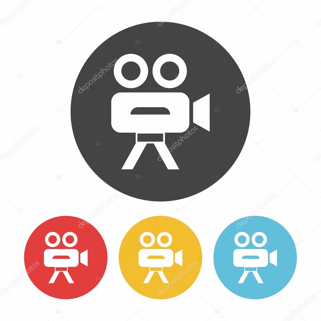 video cam icon vector illustration