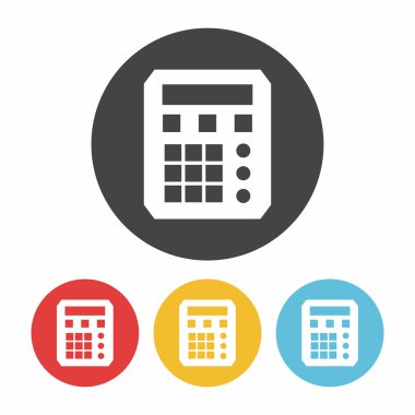 Finans banka Atm simge vektör çizim