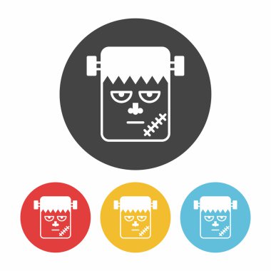 Halloween canavar simgesi