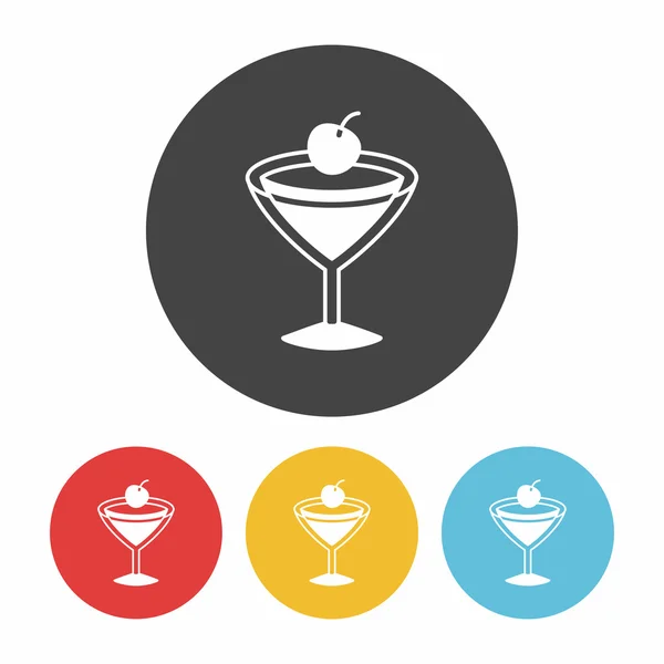 Illustration vectorielle icône boisson — Image vectorielle