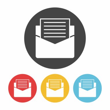 Office dosyaları simge vektör çizim