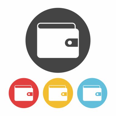 çanta simge vektör çizim