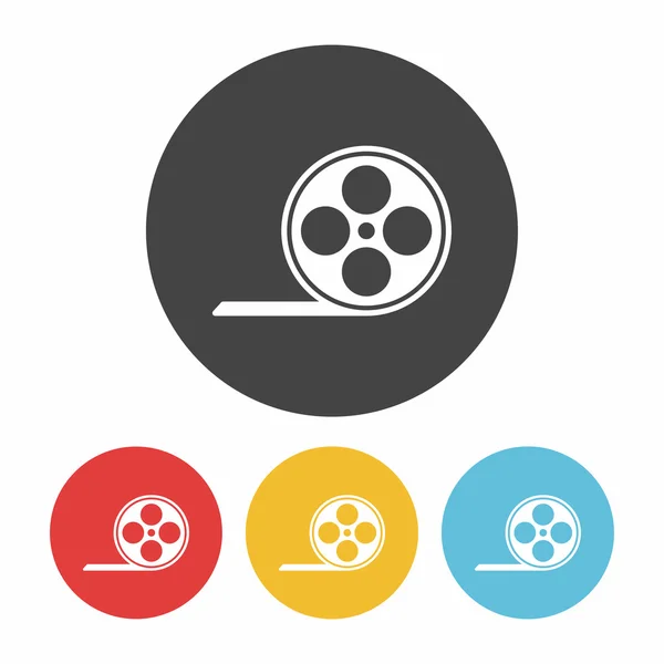 Video Tape Icon Vektor Illustration — Stockvektor