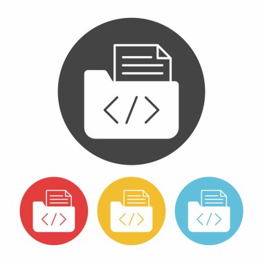 medya dosya simge vektör çizim