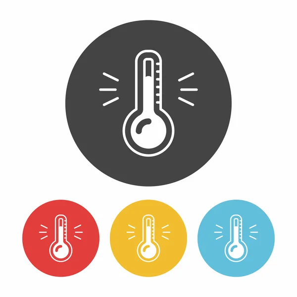 Thermometer Symbol Vektor Illustration — Stockvektor