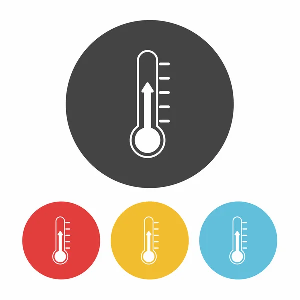 Termometre simgesi vektör illüstrasyonu — Stok Vektör