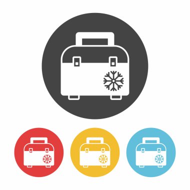 Araç kutusu simge vektör çizim