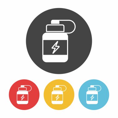 enerji içecek simge vektör çizim vektör çizim
