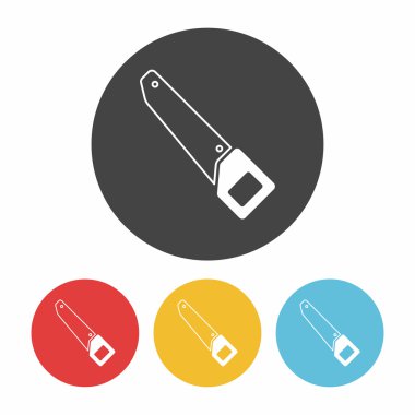 Testere simge vektör çizim